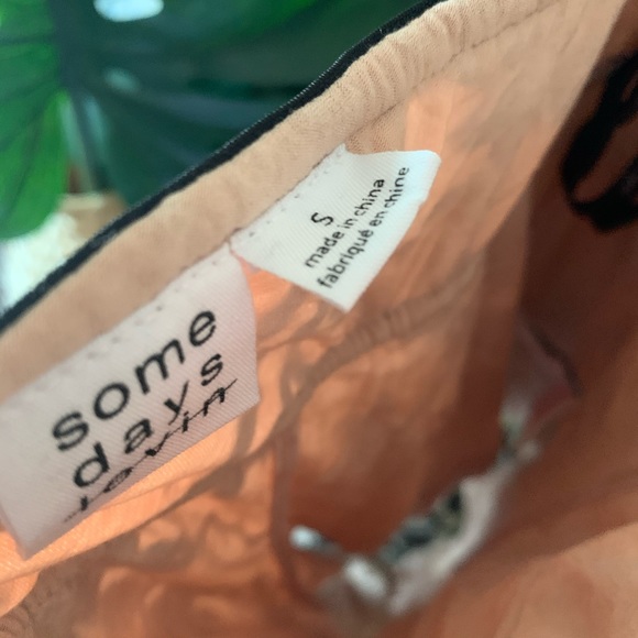 Somedays Lovin' Dusk Black Nude Embroidered Dress - Picture 11 of 14